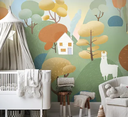 Арт. KIDS-96 | Обои | Пако Лама