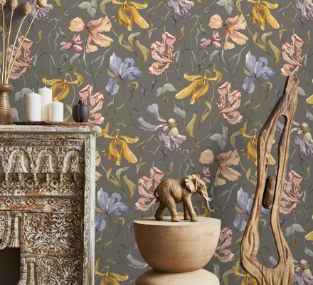 Арт. FB-05COL2 | Обои | Fleurie Grise