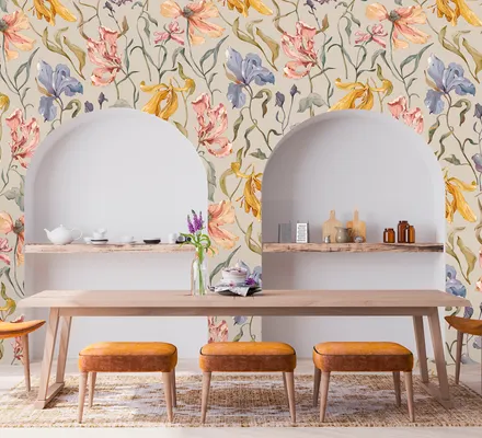 Арт. FB-05COL1 | Обои | Fleurie Lumière