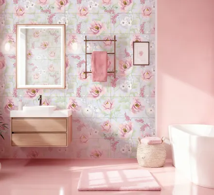 Арт. TILE-FLO-14 | Плитка | Плитка Jardin Azur