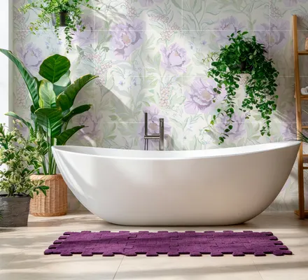 Арт. TILE-FLO-17 | Плитка | Плитка Jardin Lavande