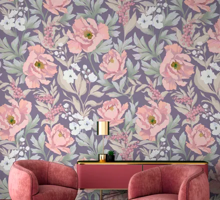 Арт. FB-01COL4 | Обои | Jardin Violet