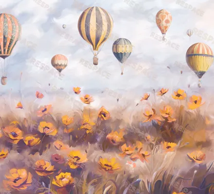 Арт. NAT-31 | Обои | Мон Амур (Цветовая вариация №2)