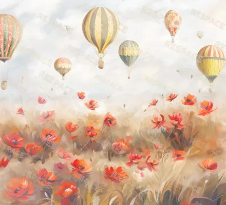 Арт. NAT-31 | Обои | Мон Амур (Цветовая вариация №5)