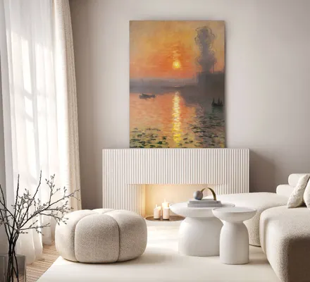 Арт. CAN-156 | Интерьерные картины | Пристань (Прямоугольник)