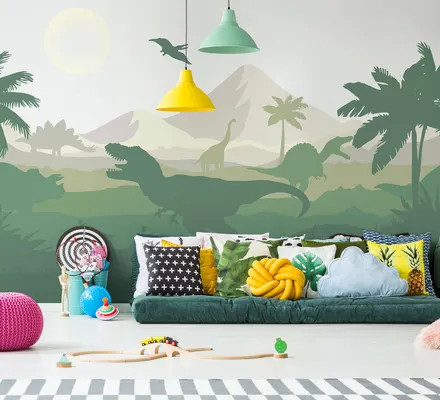 Арт. KIDS-84 | Обои | Мезозой