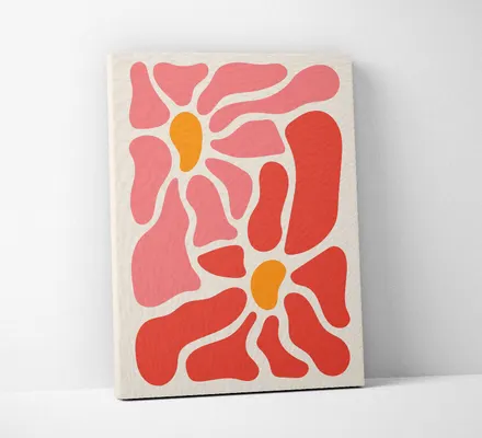 Арт. CAN-96 | Интерьерные картины | Матрикария (Прямоугольник)