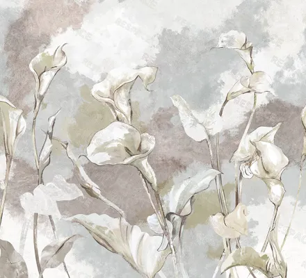 Арт. FLO-80 | Обои | Ода