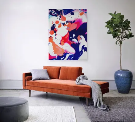 Арт. CAN-104 | Интерьерные картины | Яркие краски (Прямоугольник)