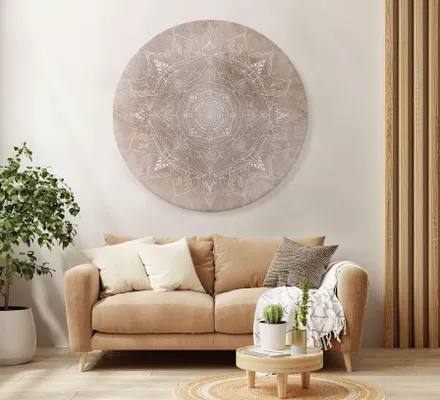 Арт. CAN-103 | Интерьерные картины | Мандала (Круг)