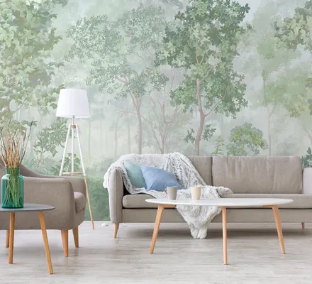 Арт. NAT-23 | Обои | Булонский лес