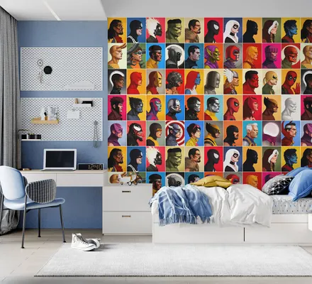 Арт. KIDS-94 | Обои | Марвел