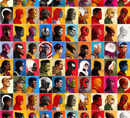 Арт. KIDS-94 | Обои | Марвел