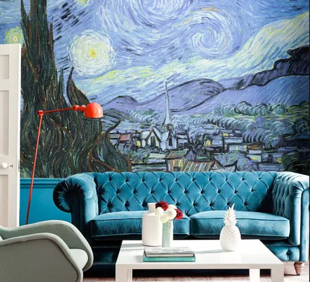 Арт. CLAS-40 | Обои | Звездная ночь