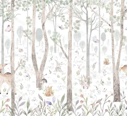 Арт. KIDS-58 | Обои | Бэмби