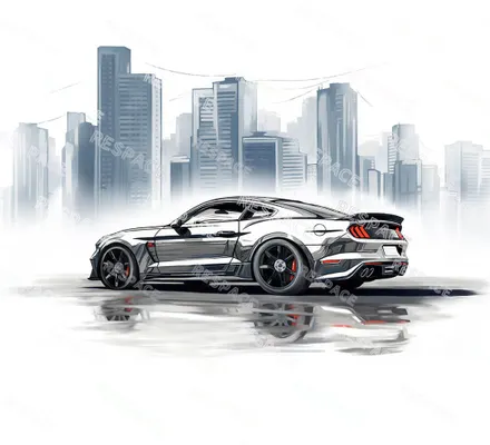 Арт. KIDS-91 | Обои | Мустанг