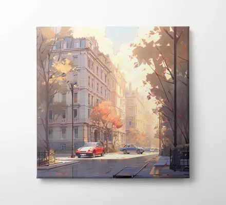 Арт. CAN-172 | Интерьерные картины | После дождя (Квадрат)