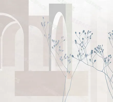 Арт. ARCH-01 | Обои | Архетип природы (Цветовая вариация №4)