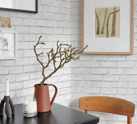 Арт. TEXT-11 | Обои | Текстура Белый кирпич