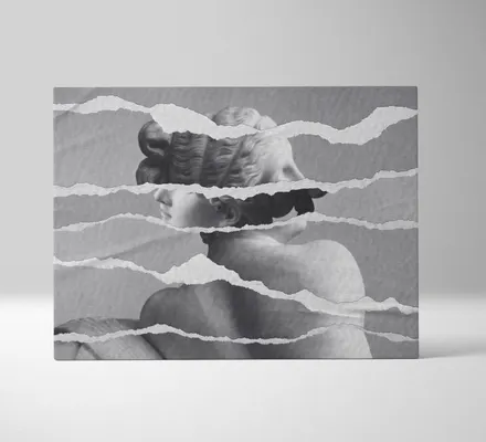 Арт. CAN-107 | Интерьерные картины | Скульптура (Прямоугольник)