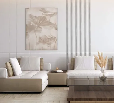 Арт. CAN-109 | Интерьерные картины | Падма (Прямоугольник)