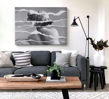 Арт. CAN-107 | Интерьерные картины | Скульптура (Прямоугольник)