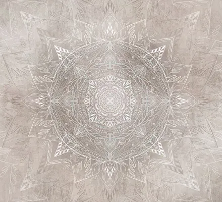 Арт. EST-16 | Обои | Мандала