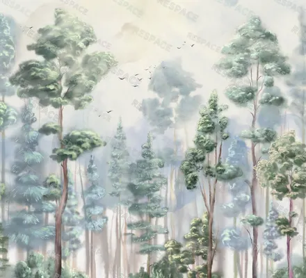 Арт. NAT-15 | Обои | Редвуд