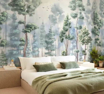 Арт. NAT-15 | Обои | Редвуд