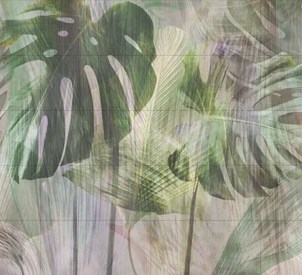 Арт. PAN-JUN-17 | Плитка | Монстера (Плитка)