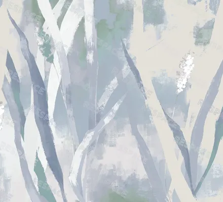 Арт. FLO-71 | Обои | Мускари (Цветовая вариация №3)