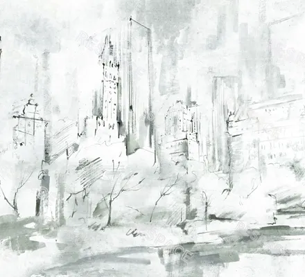 Арт. MOD-84 | Обои | Центральный парк (Цветовая вариация №2)