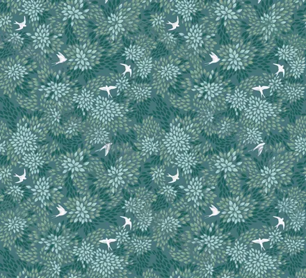 Арт. CLAS-57 | Обои | Три царства (Цветовая вариация №5)