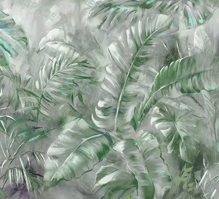 Арт. FLO-84 | Обои | Сейшелы (Цветовая вариация №3)