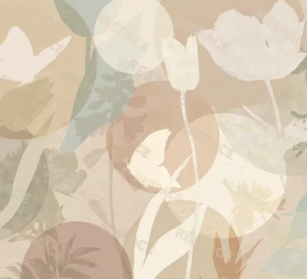 Арт. MOD-75 | Обои | Папиллон (Цветовая вариация №3)