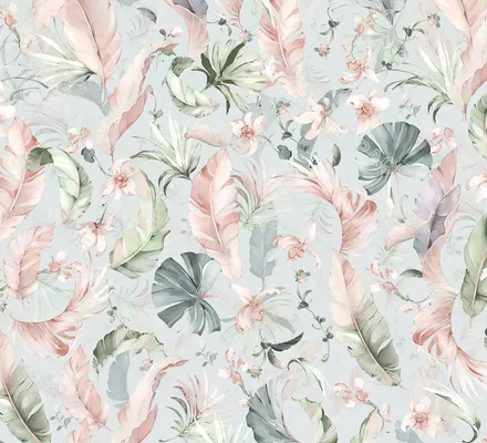 Арт. FLO-82 | Обои | Аруба (Цветовая вариация №3)