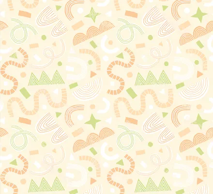 Арт. KIDS-93 | Обои | Дю Солей (Цветовая вариация №2)