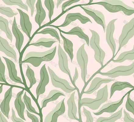 Арт. FLO-76 | Обои | Март (Цветовая вариация №4)