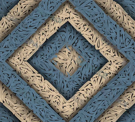 Арт. MOD-76-1 | Обои | Манифест (Цветовая вариация №5)