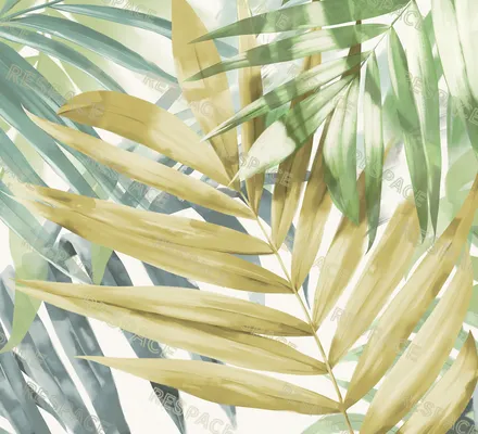 Арт. FLO-83 | Обои | Полдень (Цветовая вариация №3)