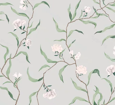 Арт. FLO-75 | Обои | Валери (Цветовая вариация №2)