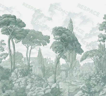 Арт. CLAS-55 | Обои | Ливадия (Цветовая вариация №3)