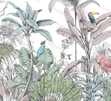 Арт. MOD-80 | Обои | Серенгети (Цветовая вариация №5)