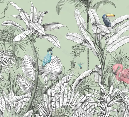 Арт. MOD-80 | Обои | Серенгети (Цветовая вариация №4)