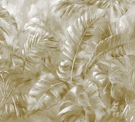 Арт. FLO-84 | Обои | Сейшелы (Цветовая вариация №4)