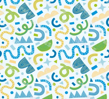 Арт. KIDS-93 | Обои | Дю Солей (Цветовая вариация №5)