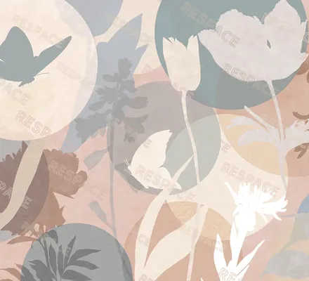 Арт. MOD-75 | Обои | Папиллон (Цветовая вариация №4)