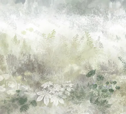 Арт. WAT-32 | Обои | Айседора (Цветовая вариация №4)