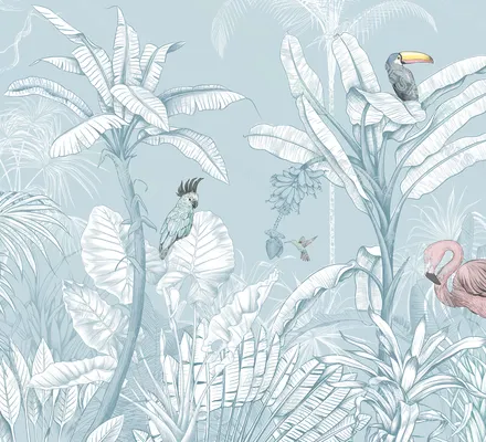 Арт. MOD-80 | Обои | Серенгети (Цветовая вариация №3)