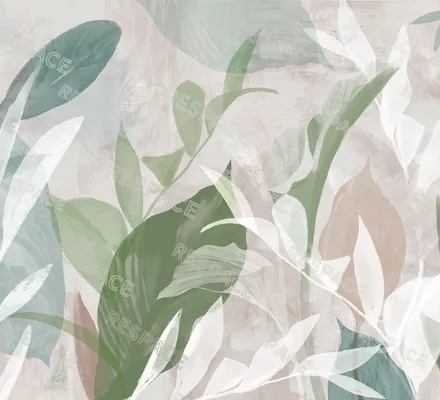 Арт. FLO-72 | Обои | Сольвейг (Цветовая вариация №2)